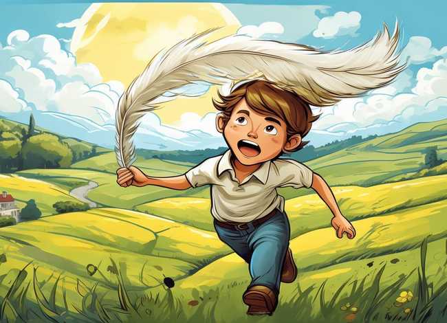 儿童绘本鸡毛信的故事全文阅读，《鸡毛信》绘本故事