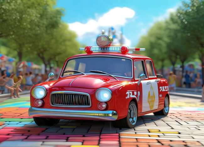 儿童故事3-6岁警车（幼儿警车故事）