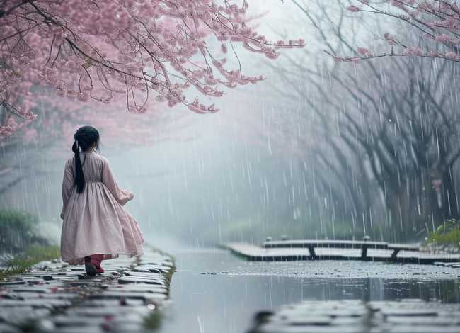 春雨的故事图片（春雨的故事图片大全）