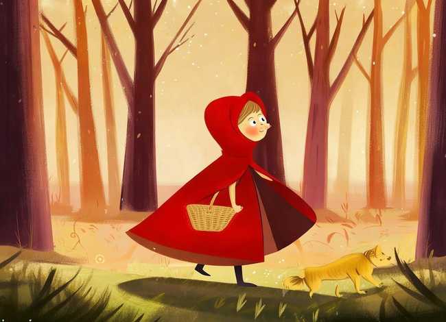 儿童免费故事小红帽、少儿故事小红帽