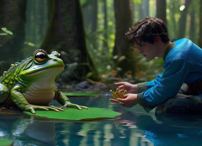 儿童故事青蛙王子童话故事 - 青蛙王子儿童童话故事