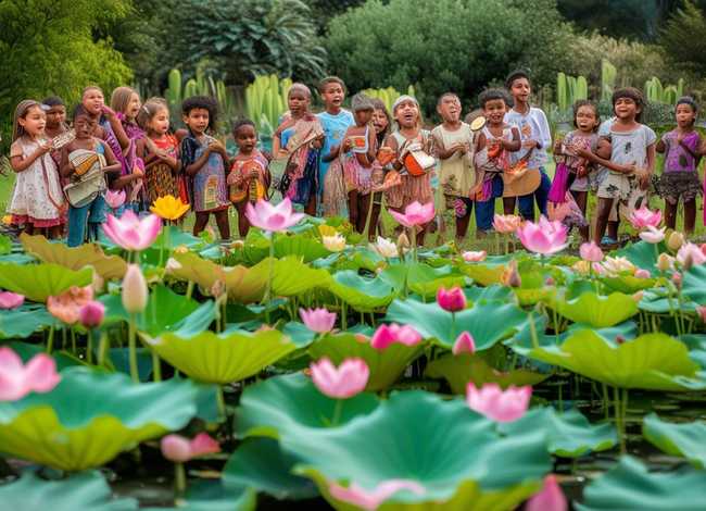 关于荷花的儿童歌曲，关于荷花的儿童歌曲大全