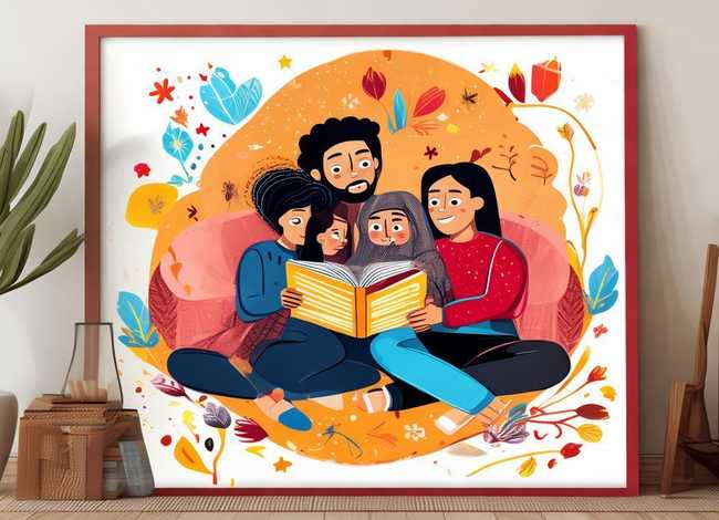 亲情小故事手抄报（亲情小故事手抄报图片）