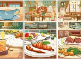 早餐午餐晚餐的故事；早餐午餐晚餐的故事简短