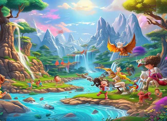 神话为主题的儿童画、神话为主题的儿童画怎么画