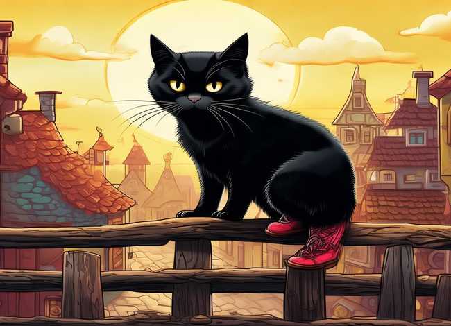 幼儿故事穿靴子的猫 - 幼儿故事穿靴子的猫图片