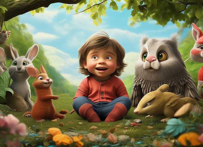 人物故事儿童图片；人物故事图片介绍