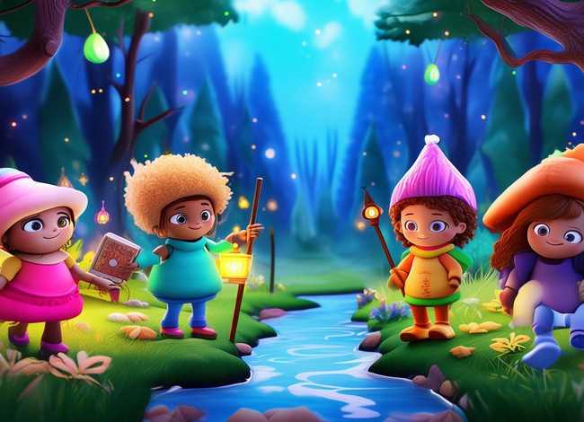 儿童故事四图 幼儿四图故事