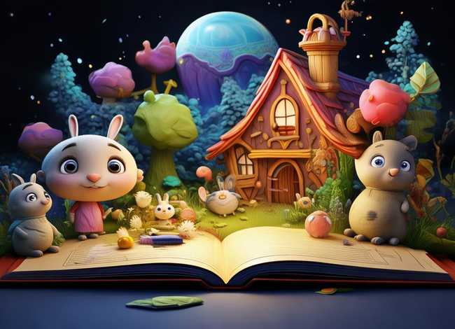 一篇儿童故事书图片 - 一篇幼儿故事