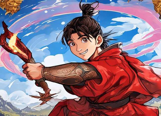 灵引哪吒连环画素材、连环画 哪吒