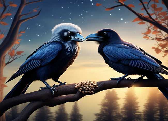 乌鸦反哺得故事、乌鸦反哺故事演讲稿