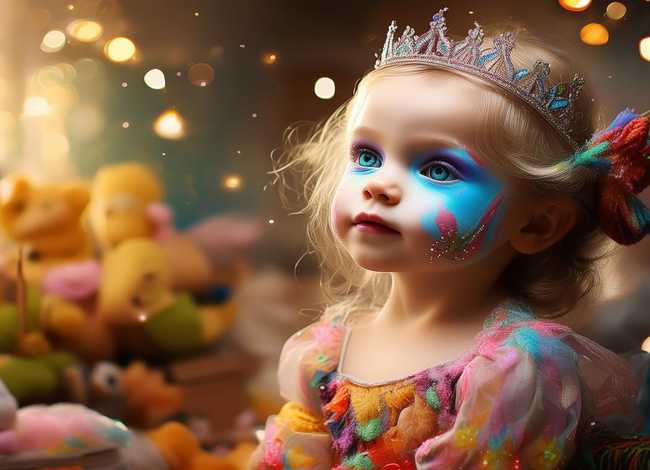 儿童故事化妆；化妆的小故事