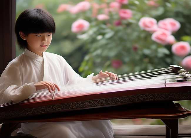 玫瑰少年古筝简谱完整版打印，《玫瑰少年》古筝简谱