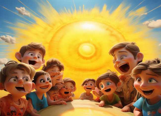 关于太阳的幼儿故事、关于太阳的幼儿小故事