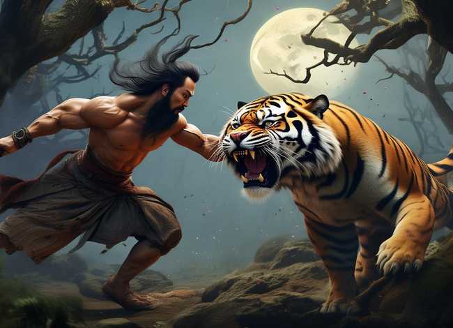 武松打虎儿童故事ppt（武松打虎幼儿故事）