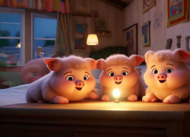 儿童睡前小故事100字；儿童睡前小故事100字三只小猪