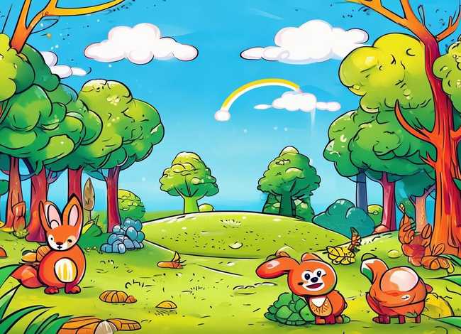儿童故事绘本插图图片（儿童故事绘本插画图册视频）