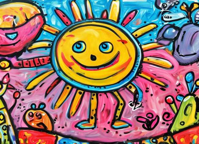 4岁儿童画；4岁小朋友画的画