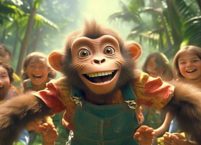 儿童猴子搞笑故事大全；猴子的搞笑故事大全