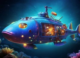 海底小纵队故事书 - 海底小纵队故事书文字版灯笼鱼艇