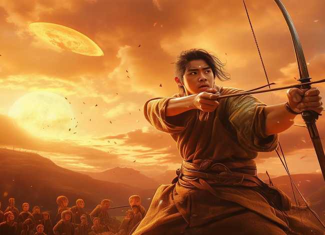 少儿故事后羿射日，少儿故事后羿射日主要内容