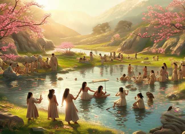 桃花源是个什么故事，桃花源讲的是什么故事？