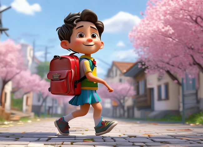 小孩上学故事（小孩上学故事短篇）