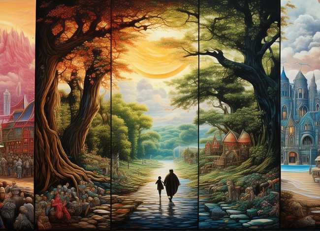 一组故事绘画作品 - 一组故事绘画作品怎么画