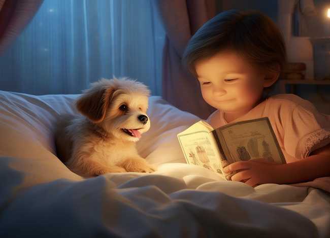 小狗儿童故事睡前故事、睡前故事小狗狗