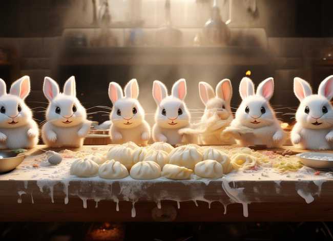 七只兔子做汤圆故事（七只兔子做汤圆故事完整版）