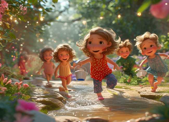 儿童故事洗澡的路上（有关洗澡的幼儿故事）