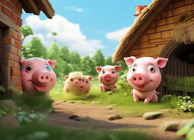 三只小猪的故事英语版绘本;三只小猪的故事英语版绘本图片 三只小猪的故事英语版绘本;三只小猪的故事英语版绘本图片
