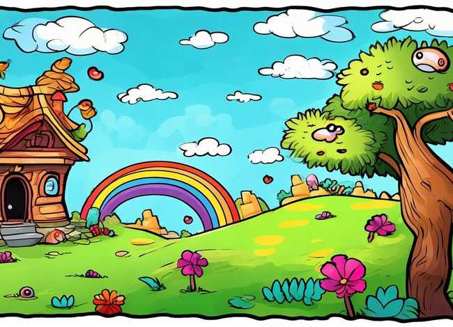 小故事儿童简短漫画、简短的小故事漫画