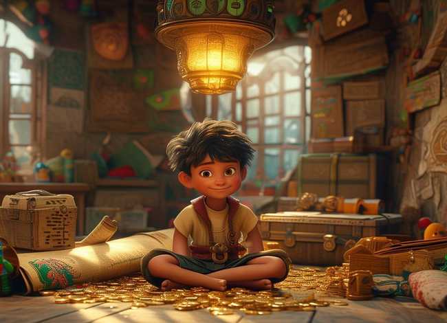 儿童故事阿里巴巴和四十大盗 阿里巴巴和四十大盗幼儿故事