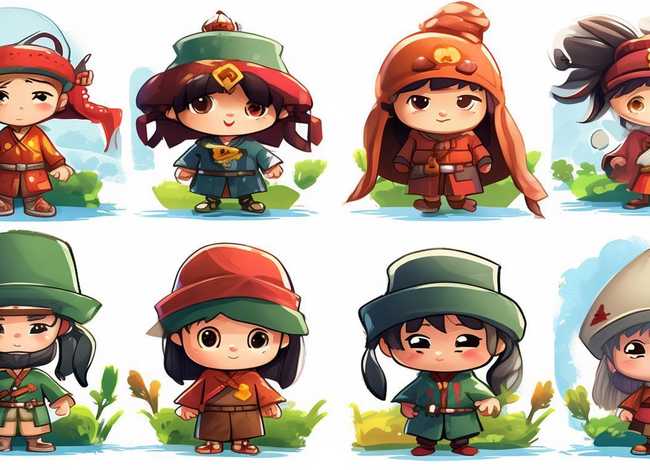 水浒传的人物图片儿童（水浒传的人物图片儿童版）