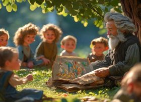 民间传统故事儿童，幼儿民间传说故事