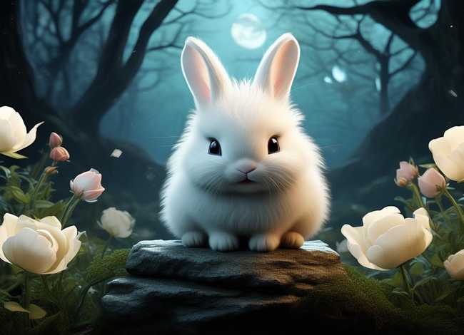 玉兔传说儿童故事，玉兔的传说一个故事