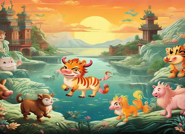 十二生肖故事新编（十二生肖故事新编400字）
