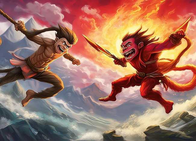 悟空力战红孩儿儿童故事，悟空力战红孩儿的故事