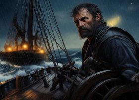 船长的故事、地面呼叫汤姆船长的故事