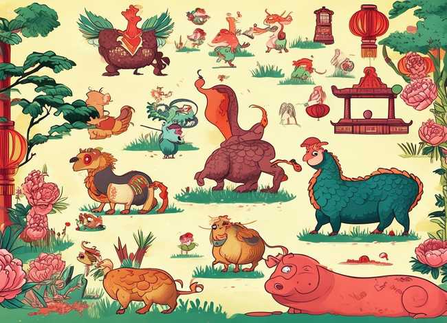 少儿故事十二生肖，少儿故事十二生肖图片