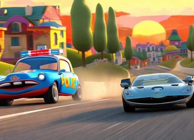 儿童故事警车追跑车（幼儿故事警车的故事）