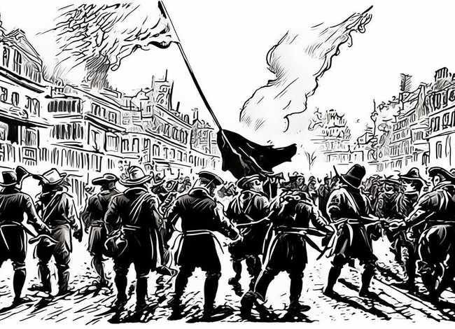 革命故事连环画简笔画 革命历史故事连环画简笔