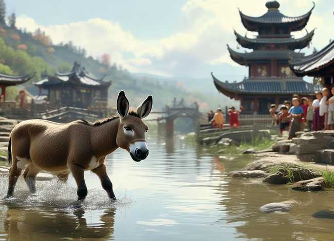驴子过河是中国故事吗（驴子过河是中国故事吗为什么）