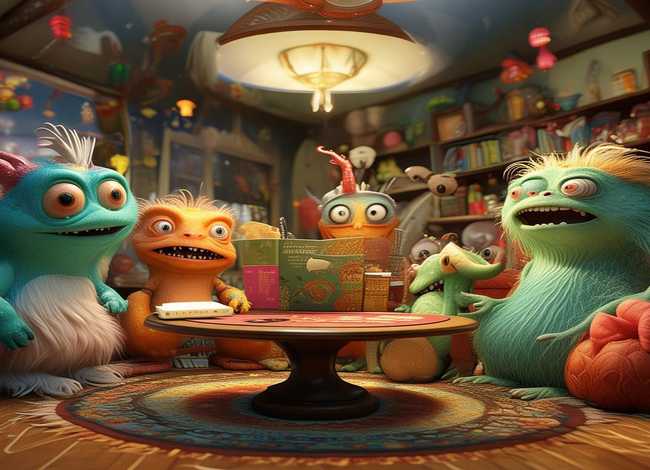 怪物来了绘本读后感、怪物来做客绘本读后感