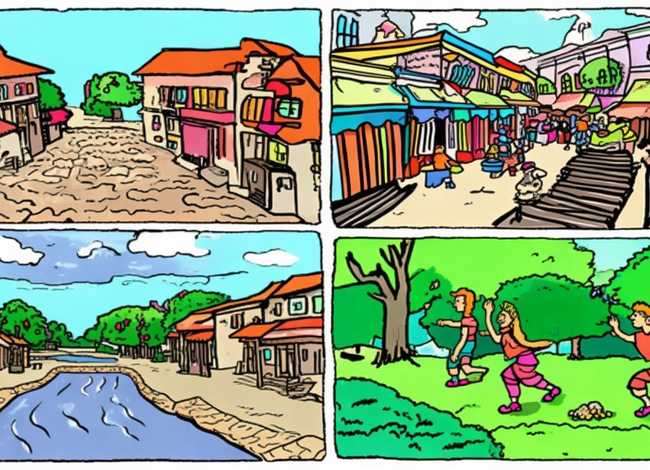 我的家乡故事多图文并茂；我的家乡故事多简笔画图片大全