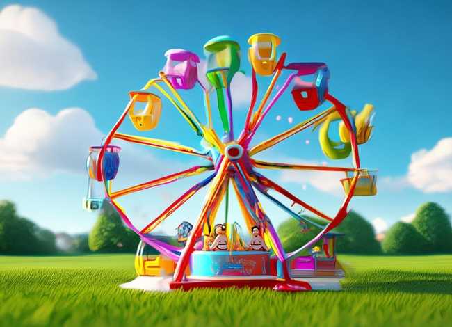 摩天轮儿童版、摩天轮的画儿童版 简便可以画 摩天轮儿童版、摩天轮的画儿童版 简便可以画