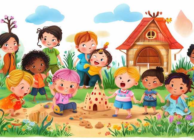 幼儿合作故事绘本，幼儿合作故事绘本图片