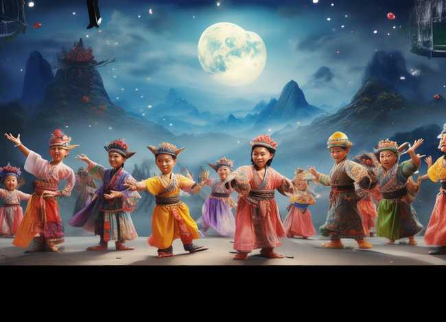 儿童中国神话故事视频表演、中国神话故事视频动