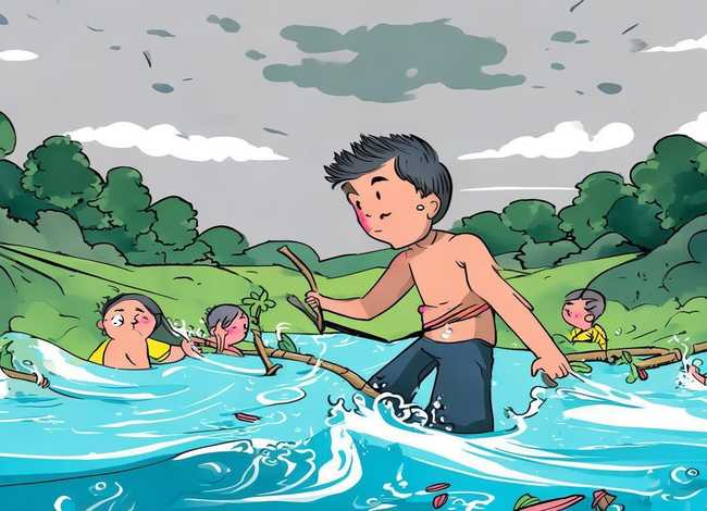 大禹治水的故事儿童版3分钟、大禹治水简单的故事